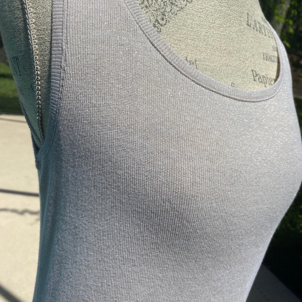 Chico’s Shimmer Tank - Picture 2 of 5